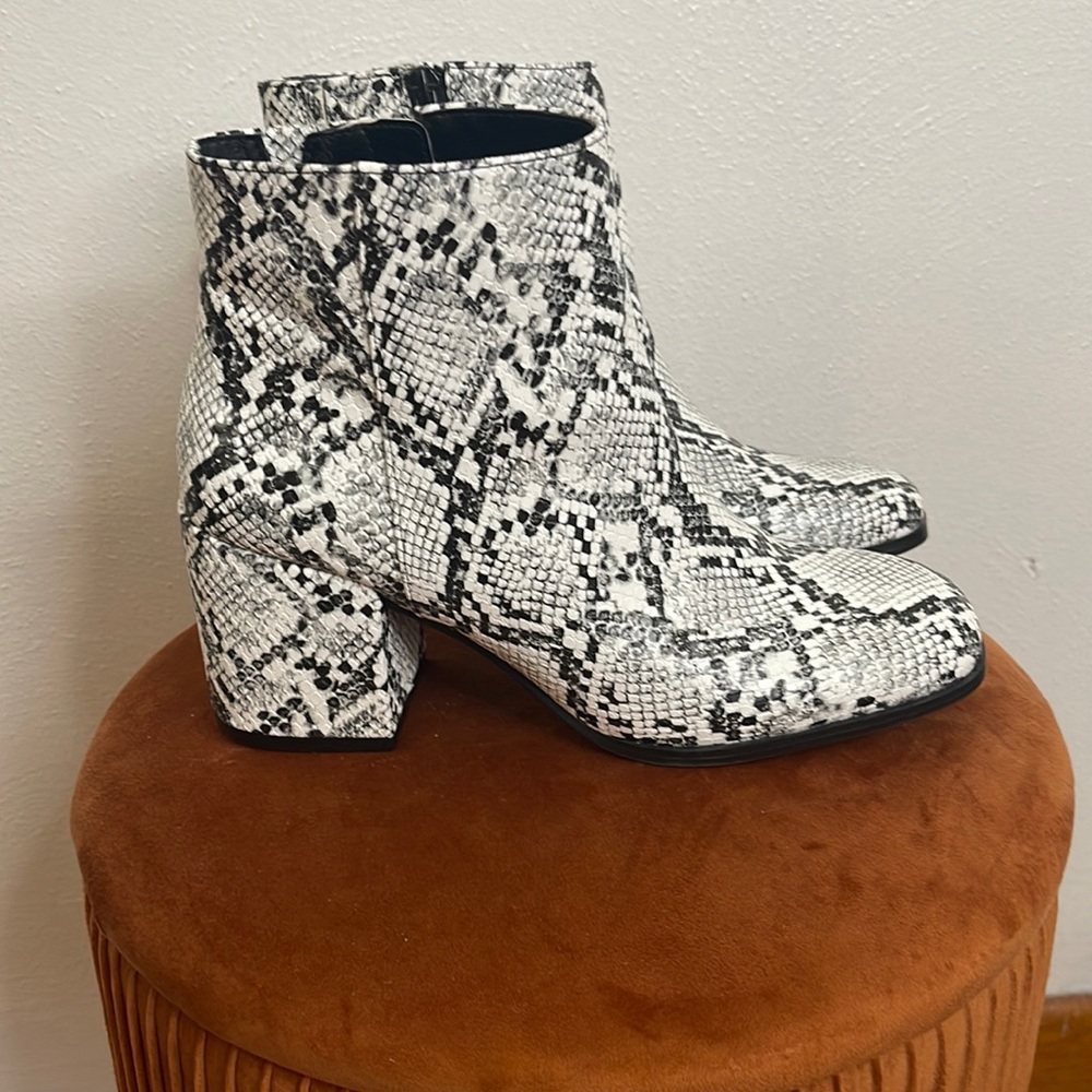 Snake Skin Boots